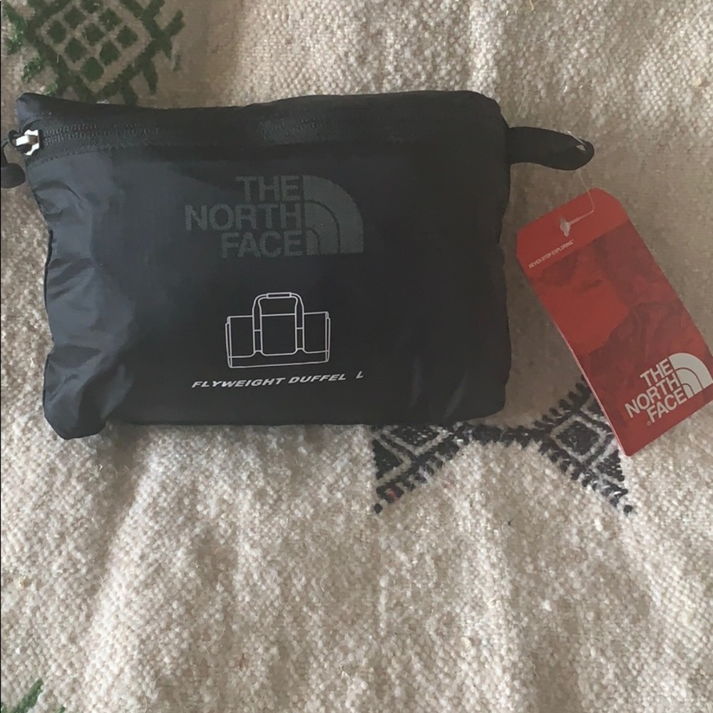 North face duffel bag